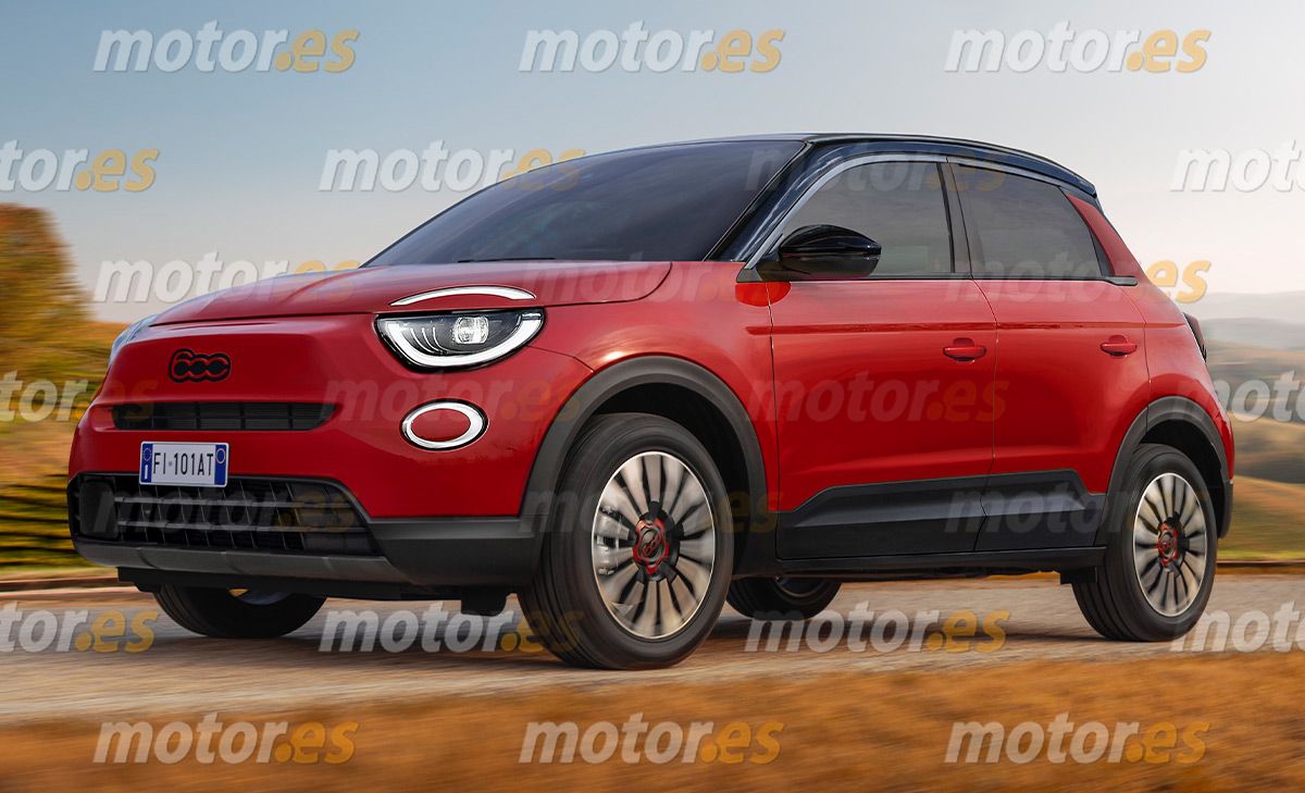 Así es el FIAT 600, el nuevo B-SUV térmico y eléctrico que debuta en 2023 como relevo del 500X