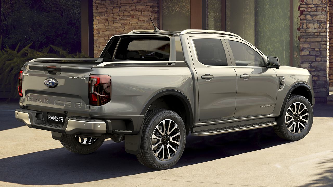 Ford Ranger Platinum - posterior