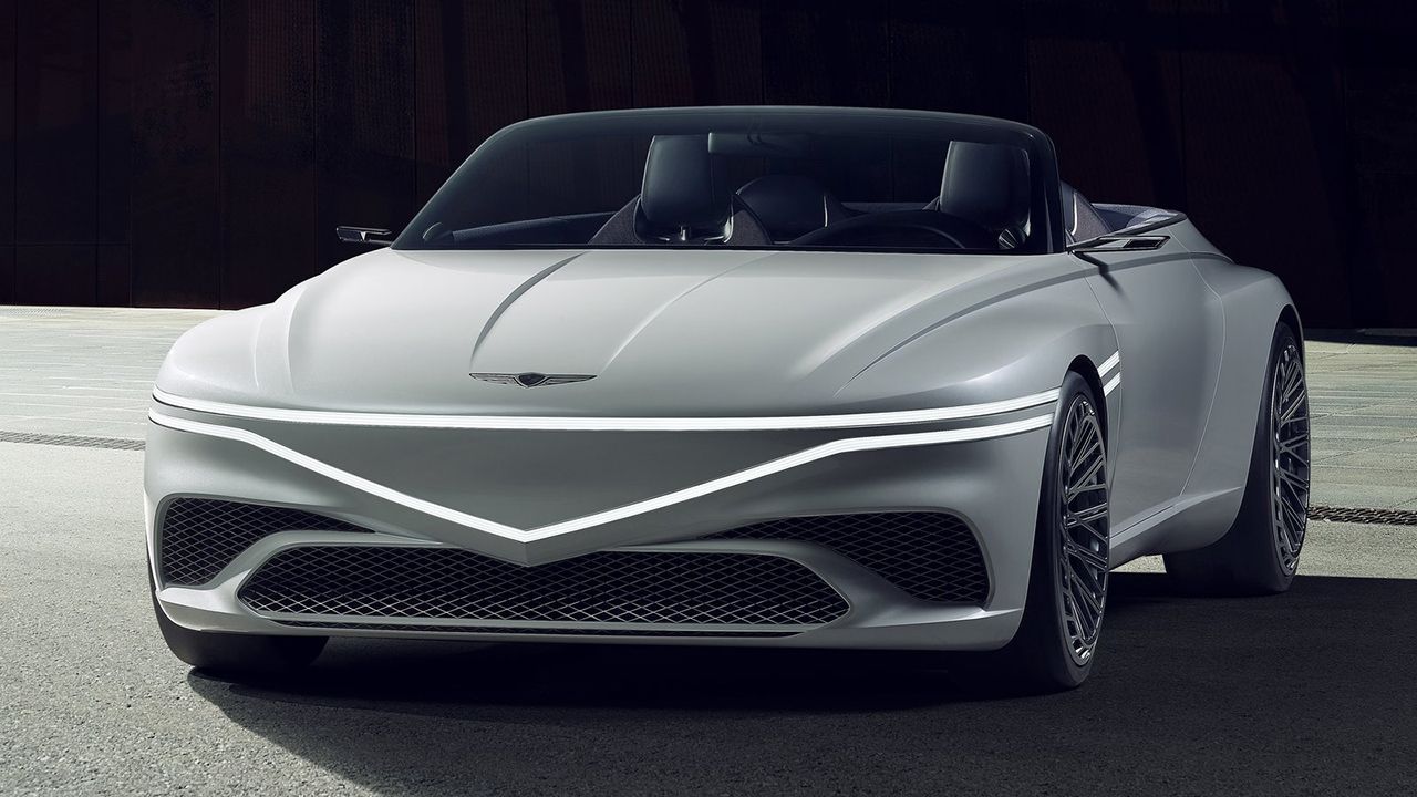 Genesis X Convertible Concept - frontal