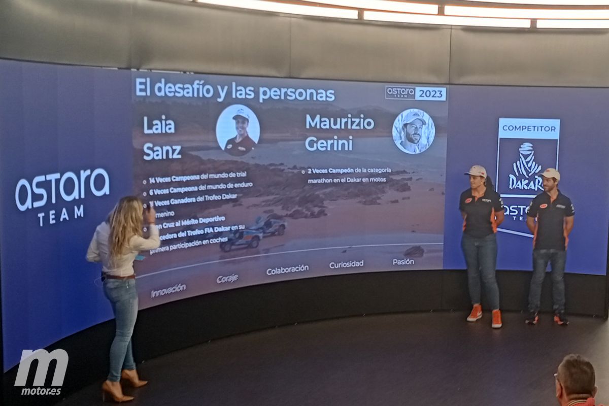 Laia Sanz, ilusionada con Astara: «Buscaba dar un paso adelante con un equipo y coche más competitivo»