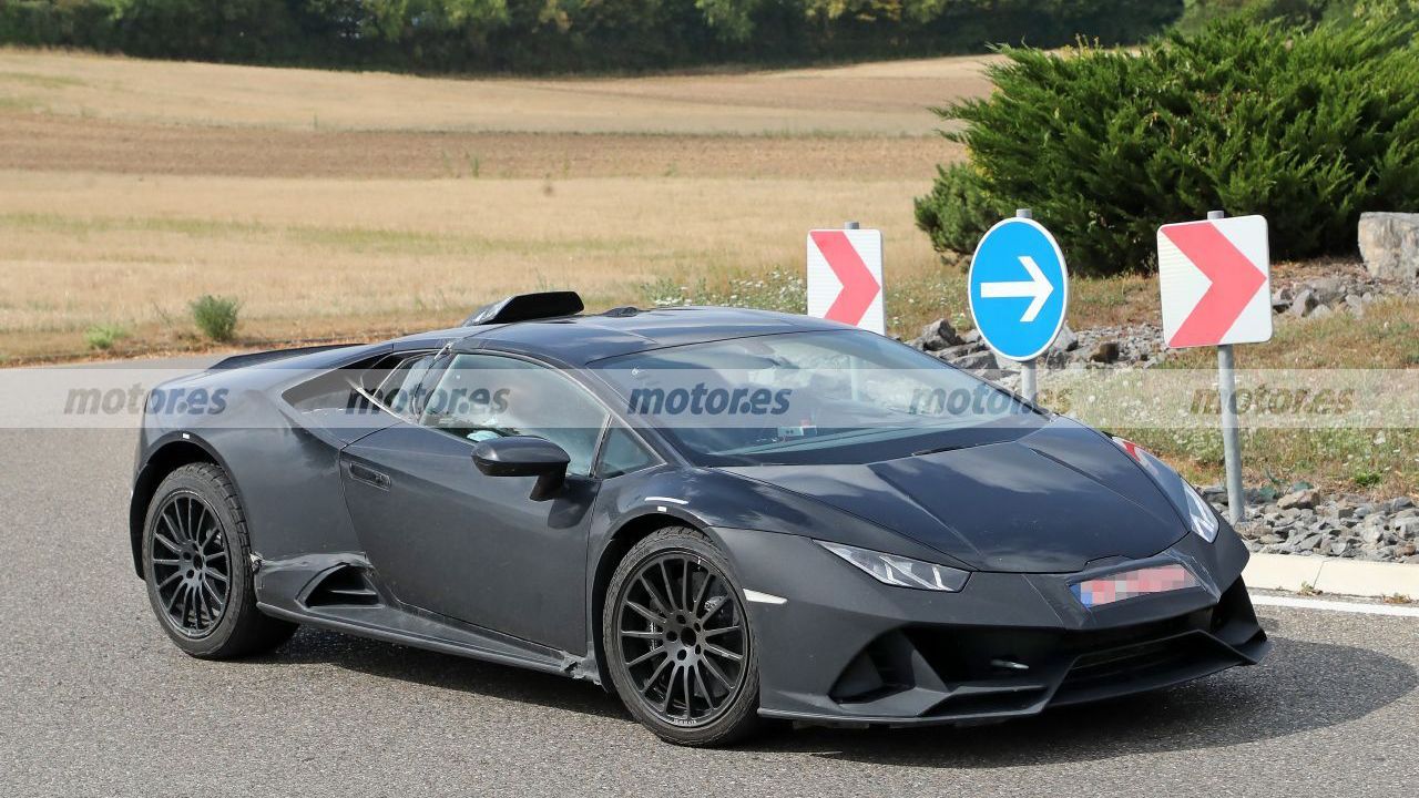 Lamborghini Huracán Sterrato - foto espía