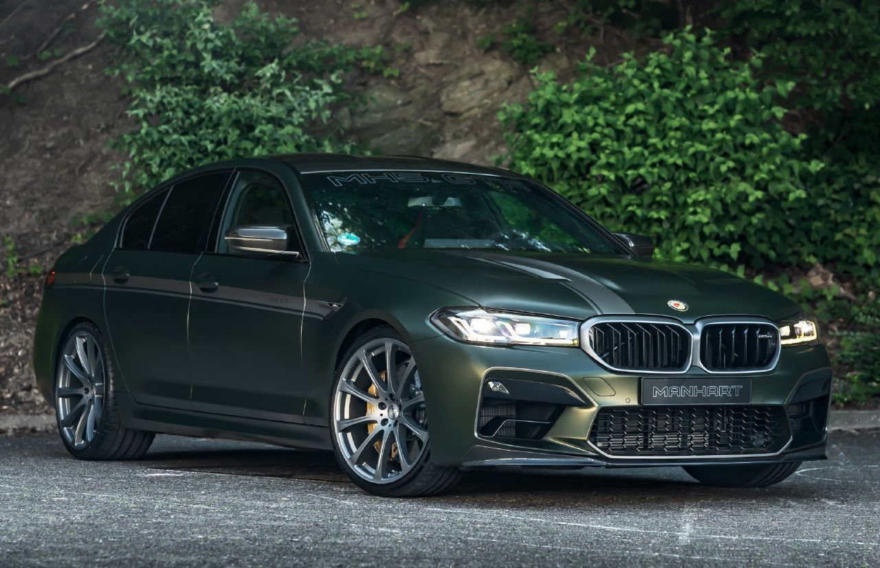 El MANHART MH5 GTR explota el corazón V8 biturbo del extinto BMW M5 CS