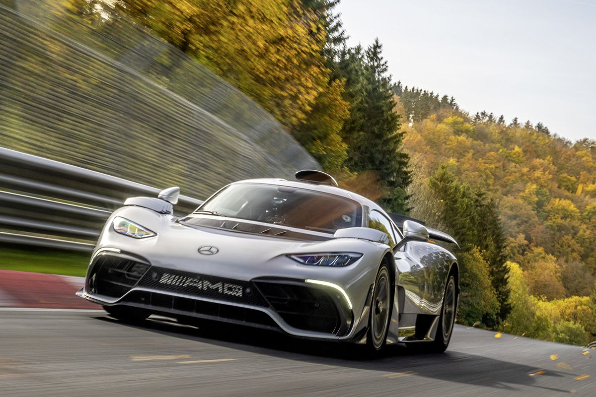 El Mercedes-AMG ONE de producción marca un récord insuperable en Nürburgring