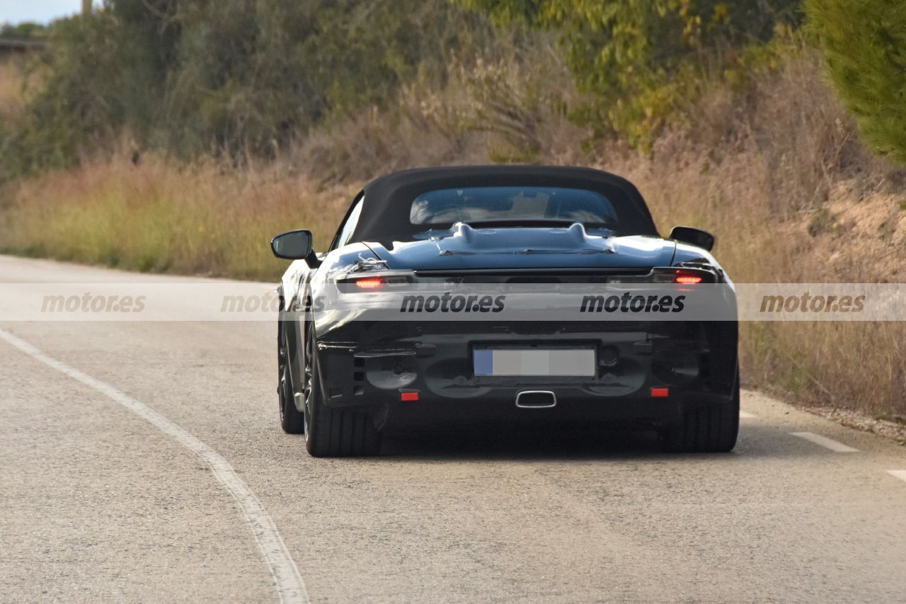 Fotos espía Porsche 718 Boxster EV 2024