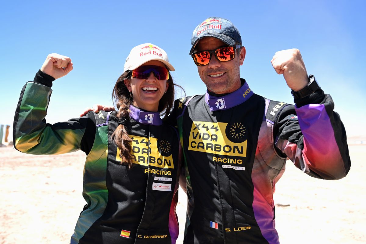 Sébastien Loeb y Cristina Gutiérrez: la dupla perfecta para conquistar Extreme E