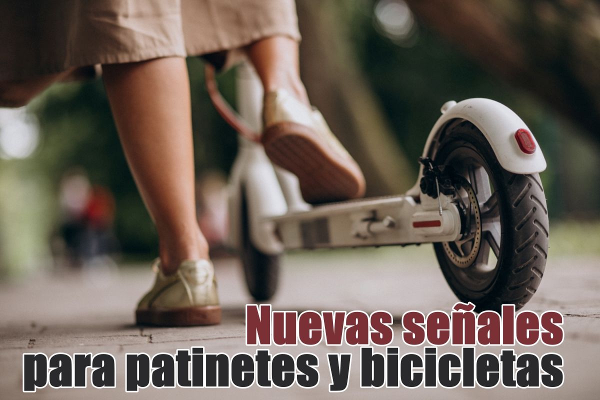 Señales de tráfico para bicis, patinetes eléctricos y otros VMP