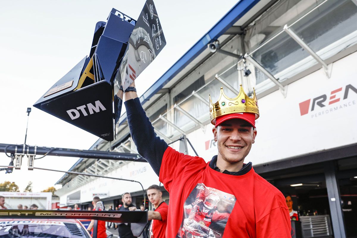 Sheldon Van der Linde, campeón vigente del DTM, piensa en las 24 Horas de Le Mans