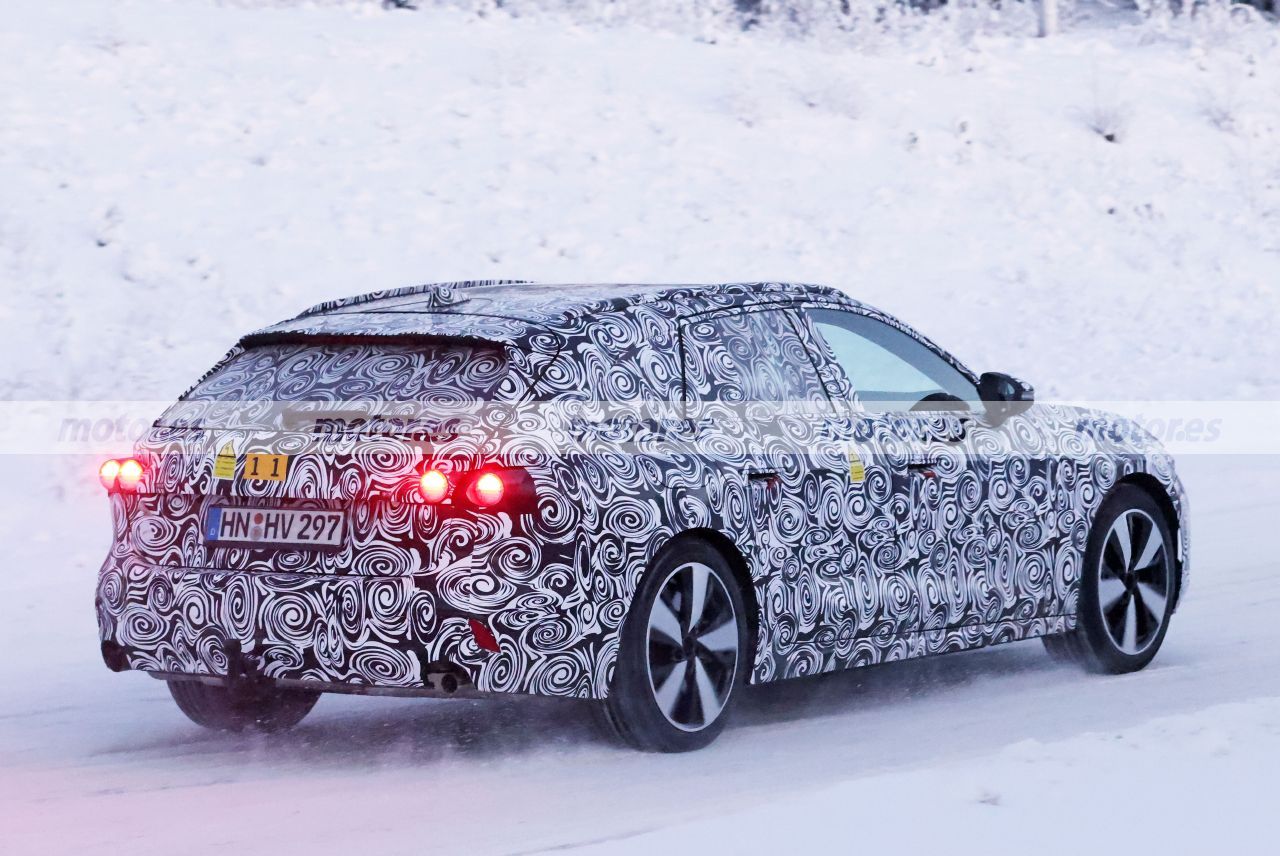 Fotos espía Audi A4 Avant PHEV 2023