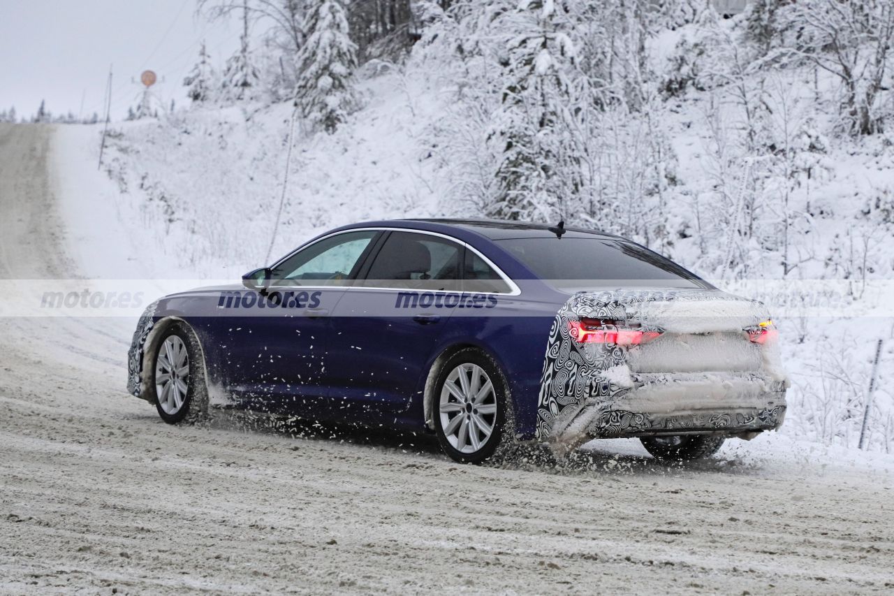 Fotos espía Audi A6 Berlina S line Facelift 2023