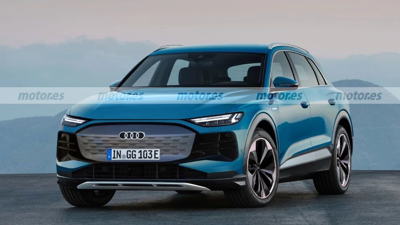 Audi Q6 e-tron - recreación