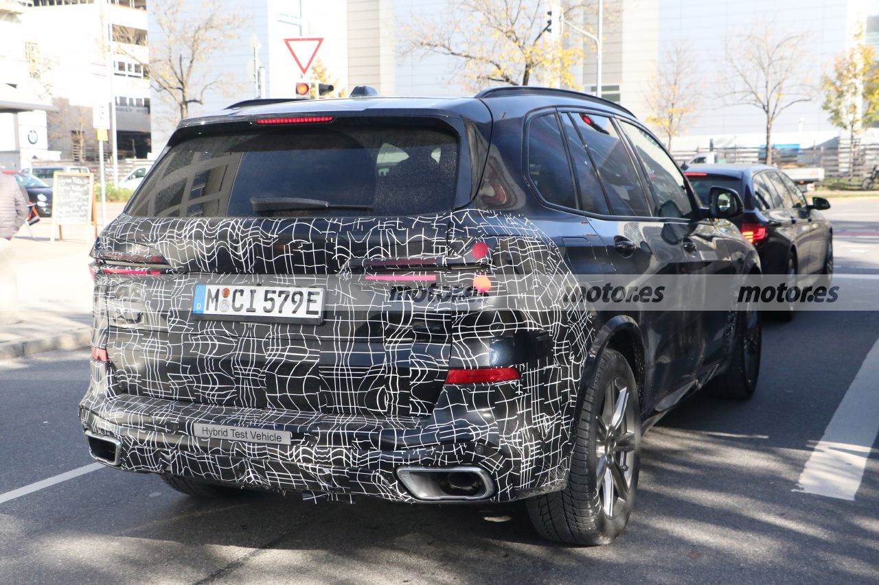 Fotos espía BMW X5 PHEV Facelift 2023