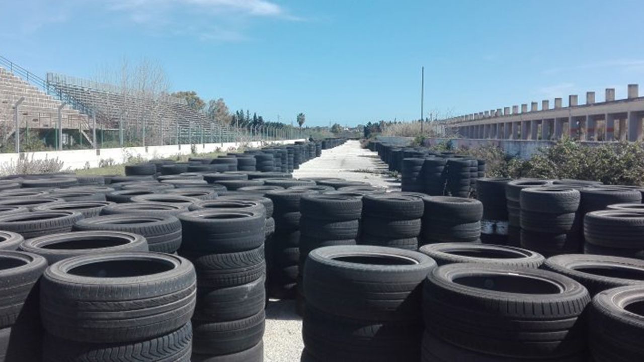 La recta de meta del Autodromo di Siracusa