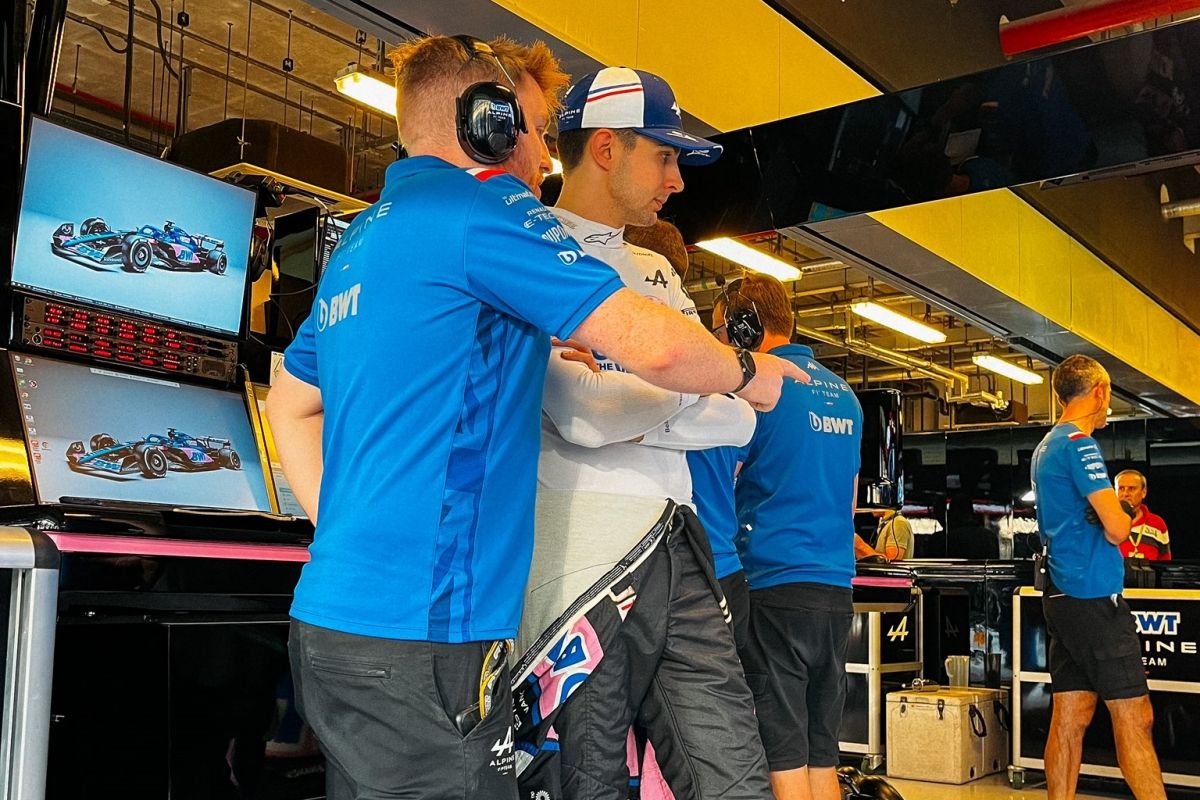 Esteban Ocon, un trabajador incansable para Alpine: «Cada semana estoy en la fábrica, trabajando duro»