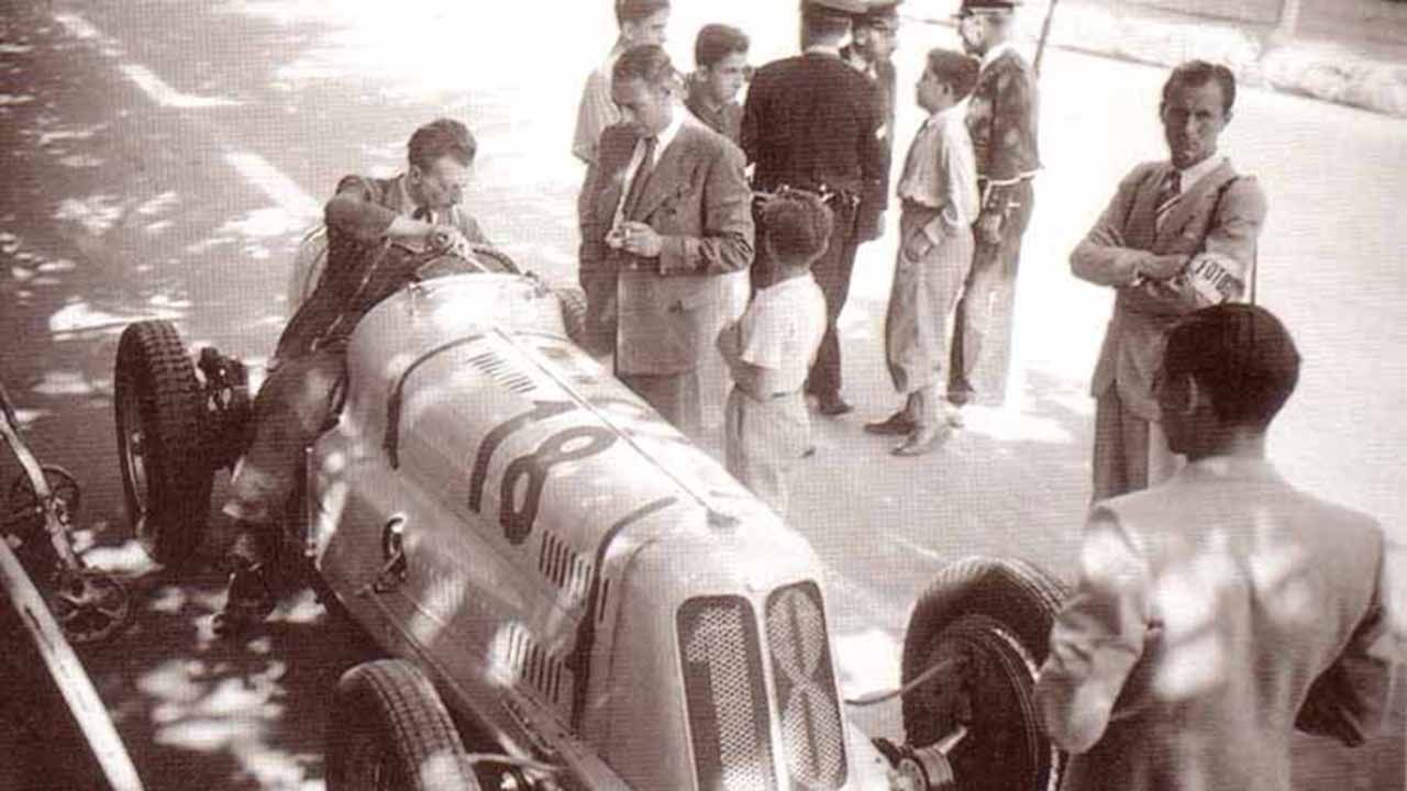 El Maserati de Villapadierna para el Penya Rhin de 1935