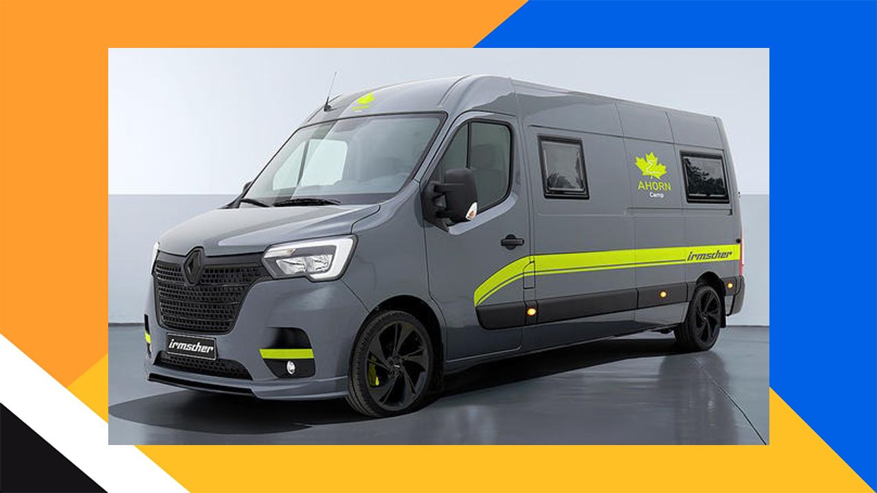 ﻿﻿Irmscher transforma la Renault Master en una agresiva, llamativa y muy completa Camper