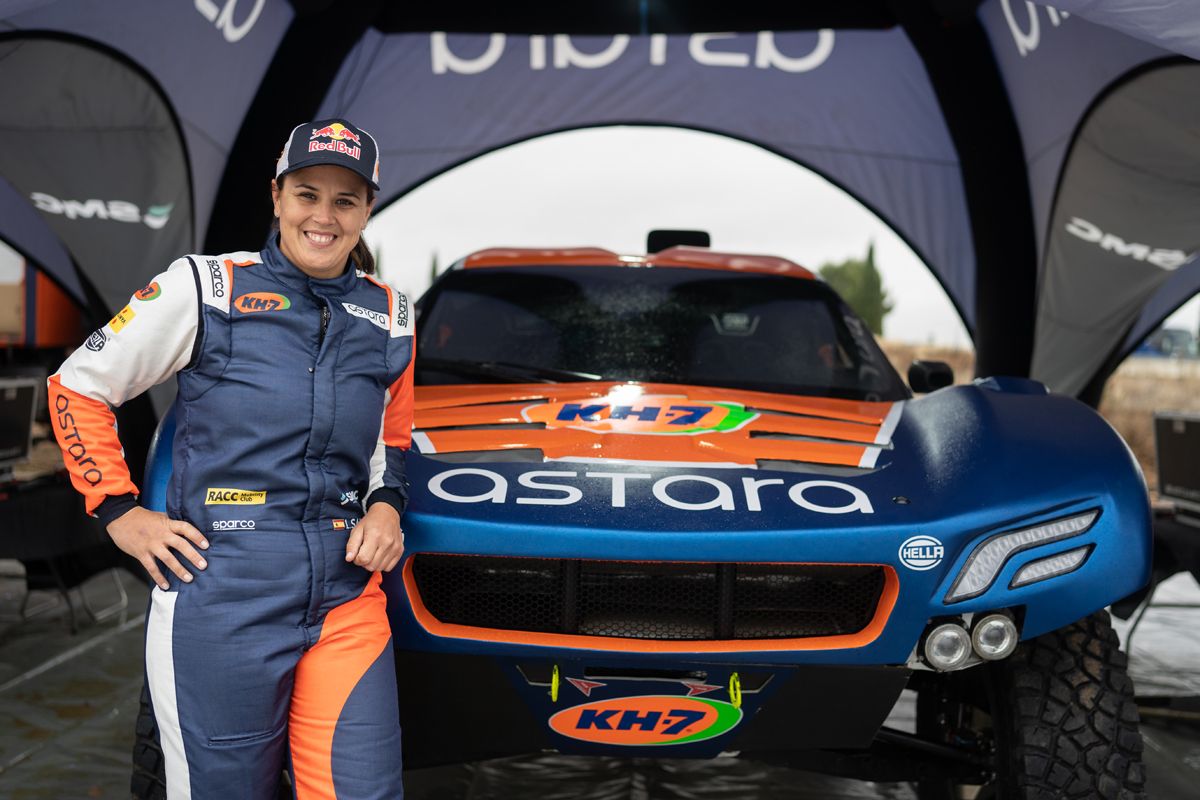 Laia Sanz se marca el objetivo de estar entre los quince primeros del Dakar