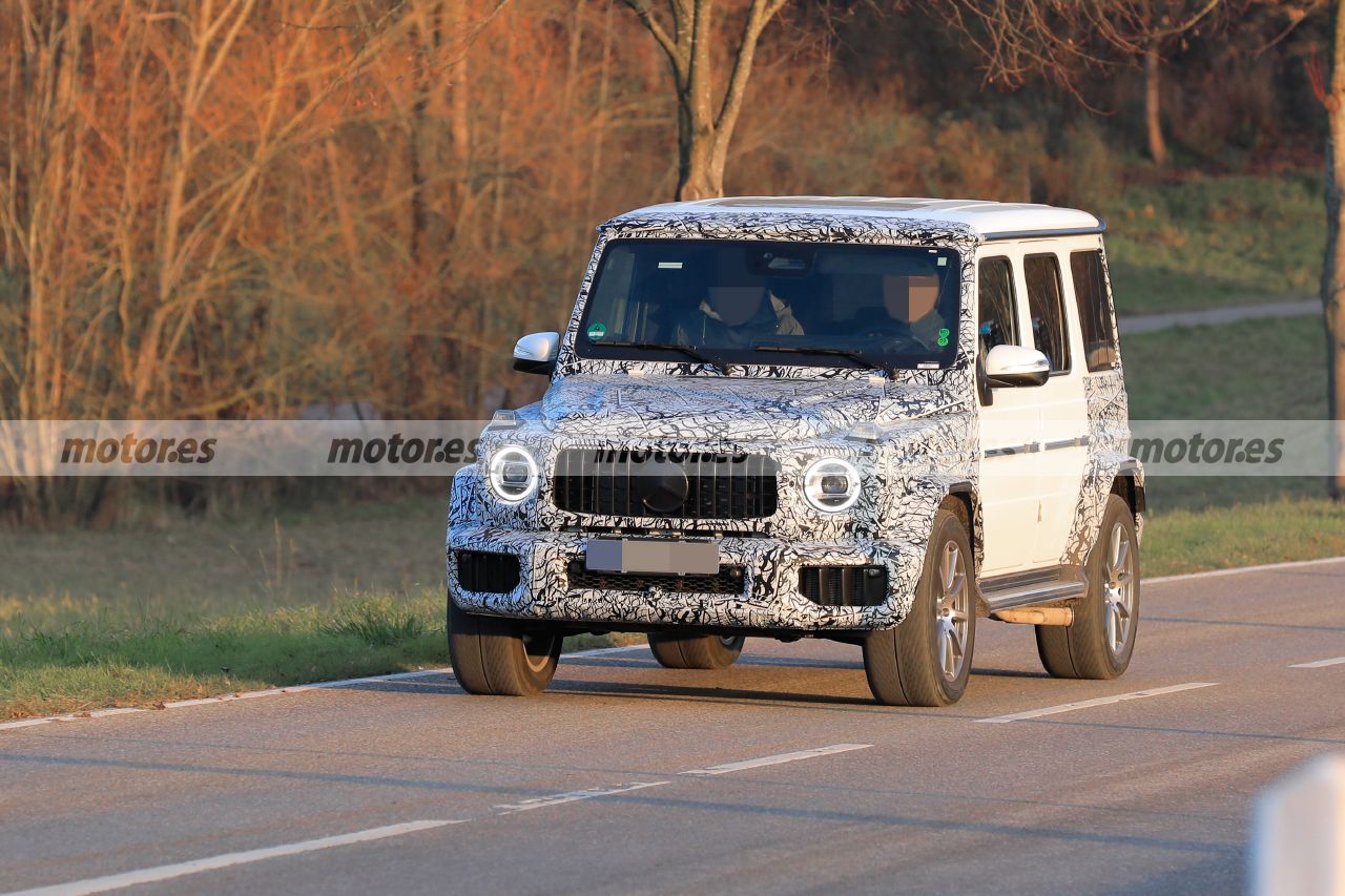 Los prototipos del Mercedes-AMG G 63 Facelift 2023 revelan destacados detalles