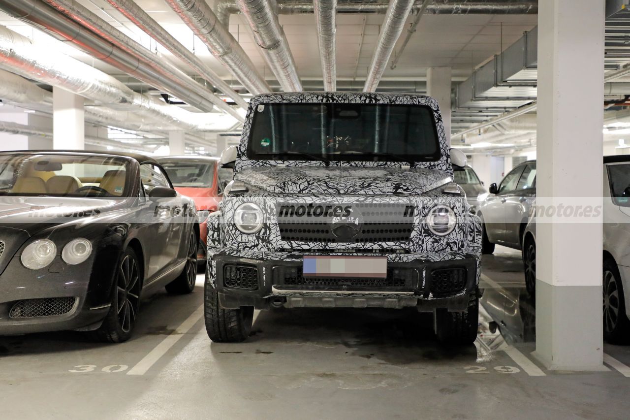 El Mercedes Clase G Facelift W465 destapa novedades en unas nuevas fotos espía