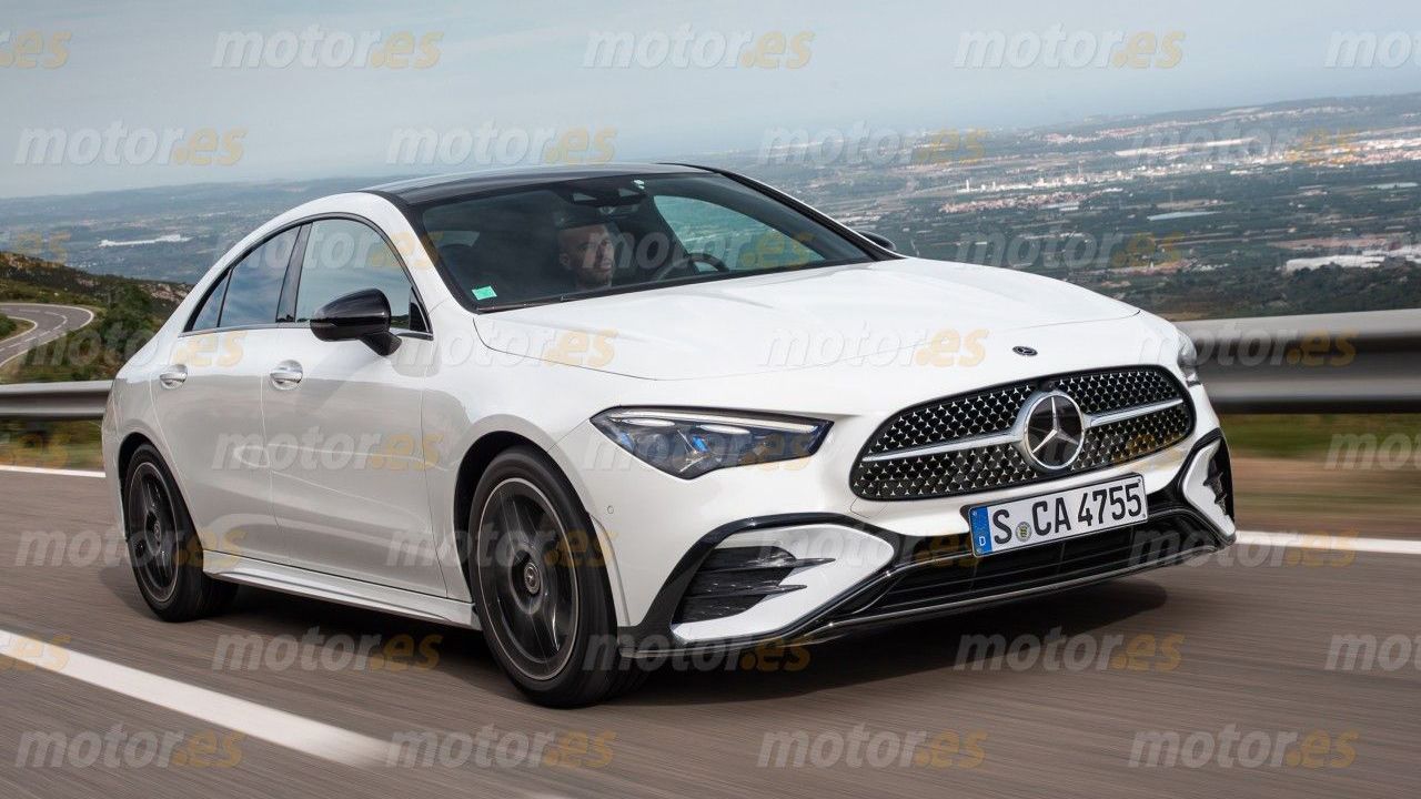 Mercedes CLA 2023 - recreación