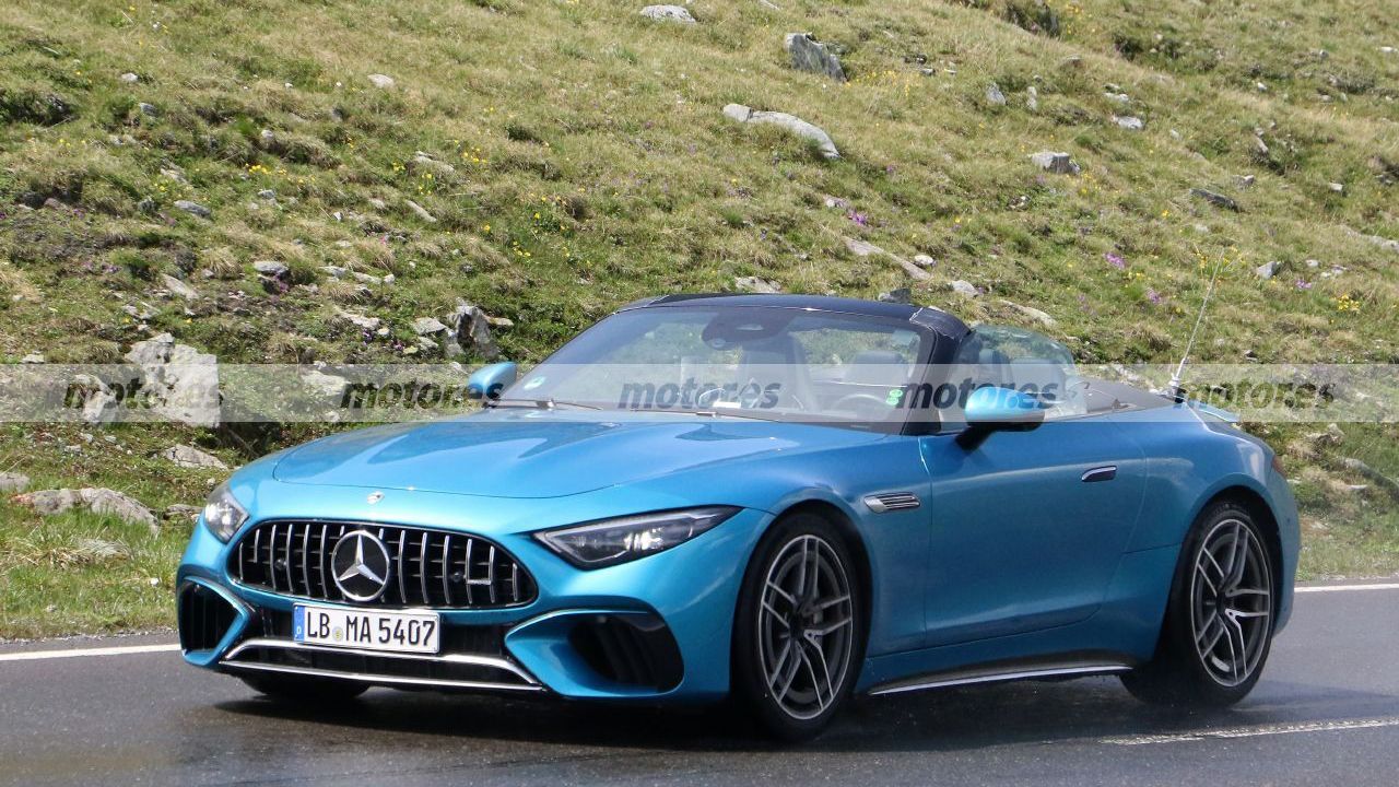 Mercedes-AMG SL PHEV - foto espía