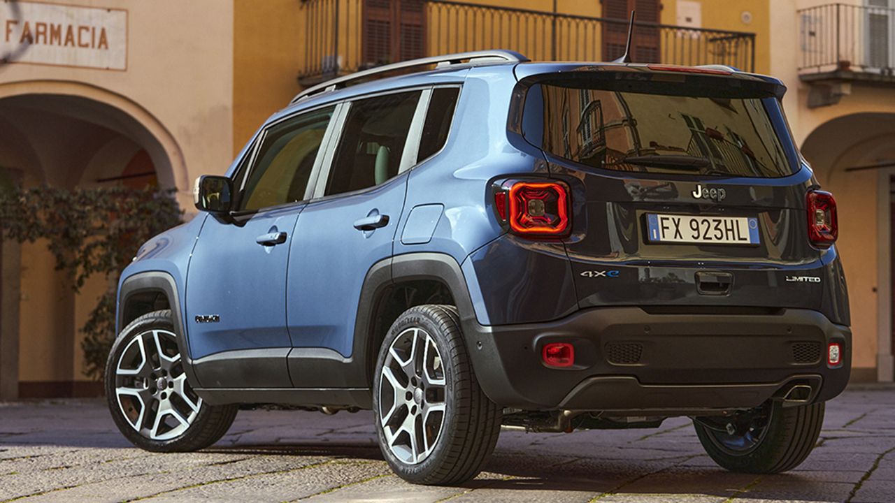 Jeep Renegade 4xe - posterior