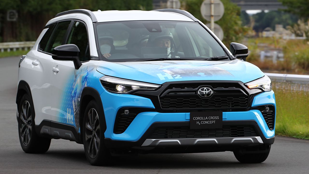 Toyota abre la puerta a un Corolla Cross alimentado con hidrógeno caliente