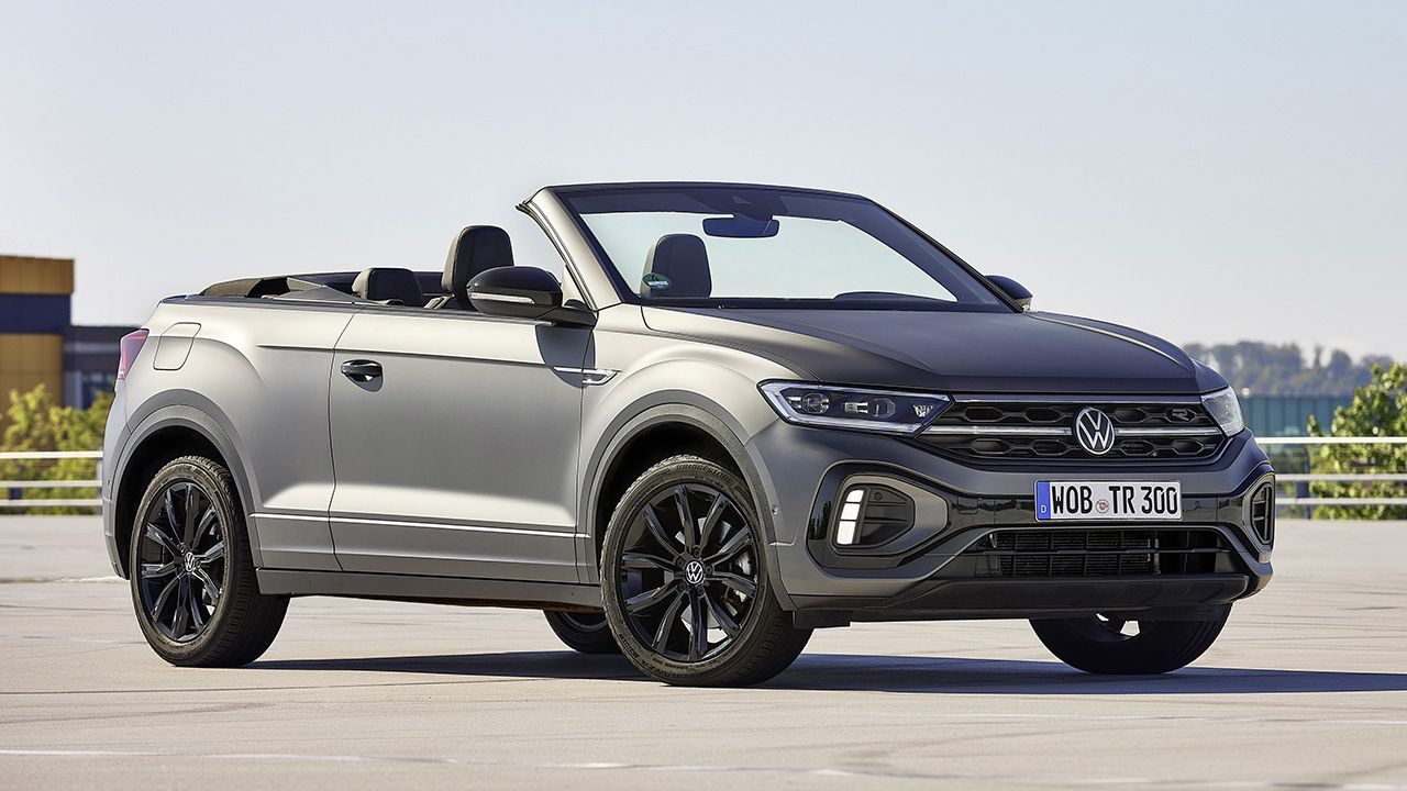 El Volkswagen T-Roc Cabrio se convierte en un SUV más exclusivo con la nueva serie limitada Edition Grey