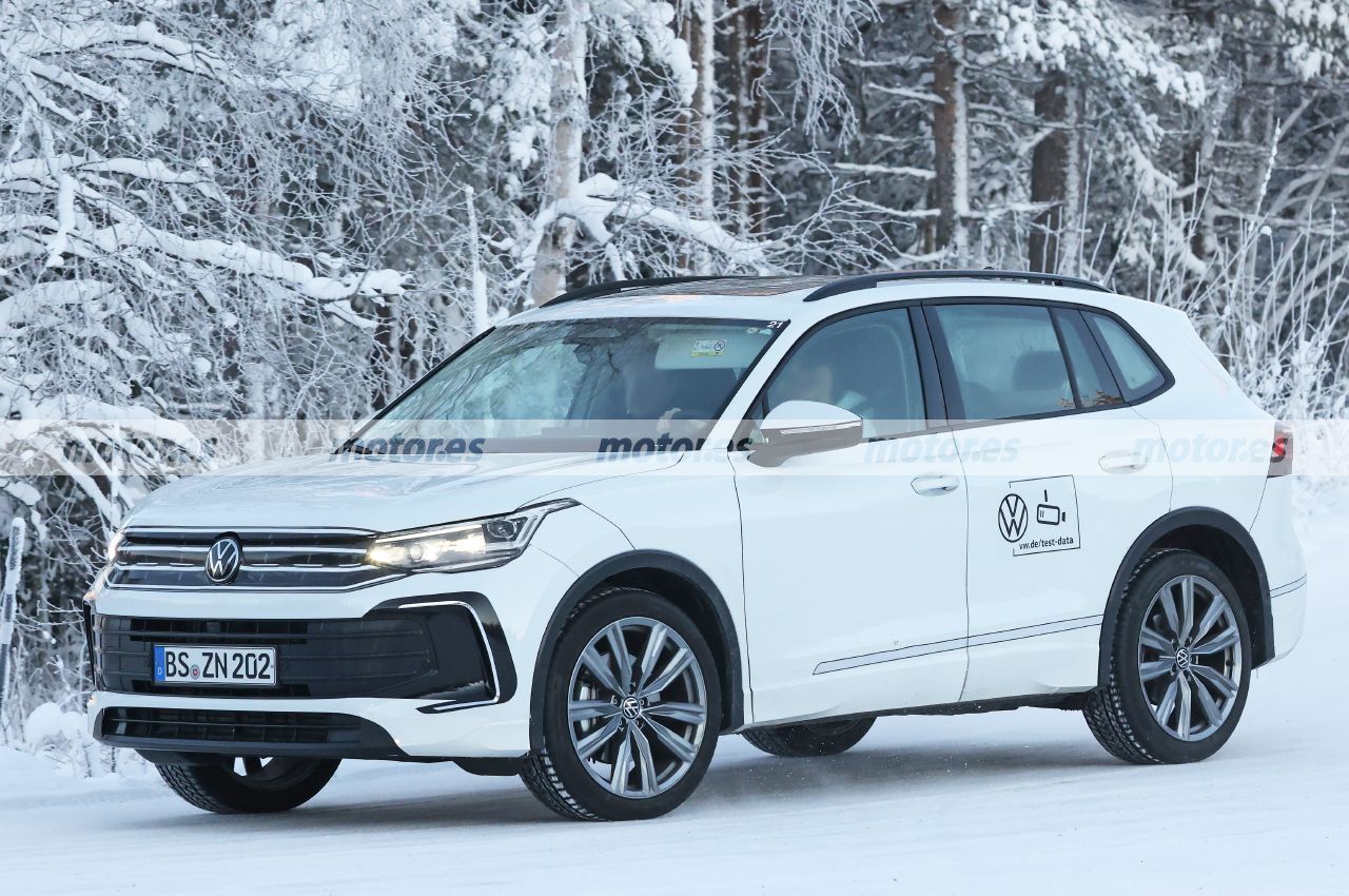 Foto espía Volkswagen Tiguan 2024