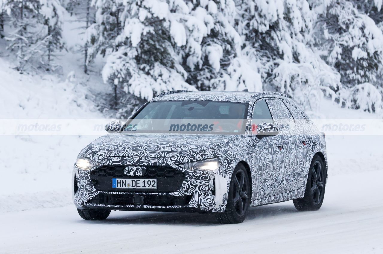 El nuevo Audi S4 Avant reaparece en fotos espía en las pruebas de Suecia tras meses desaparecido