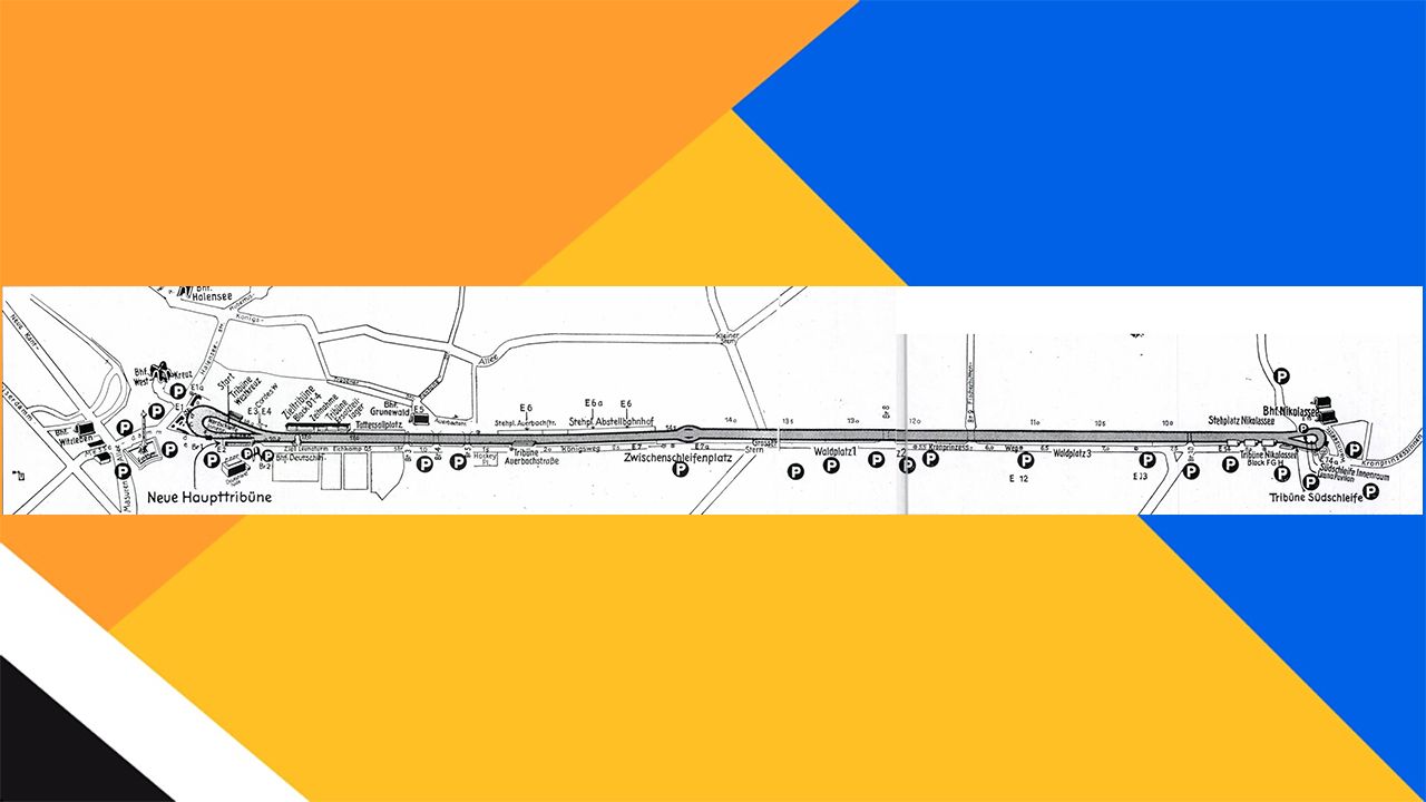 Plano del trazado original de 19'5 kilómetros