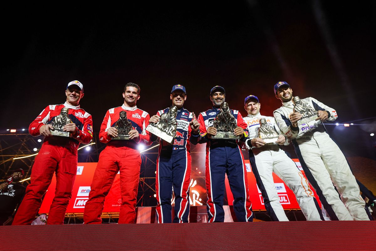 Estos son todos y cada uno de los ganadores de la edición 2023 del Dakar