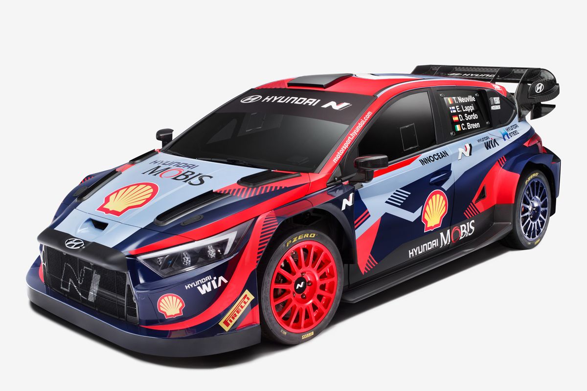 Hyundai presenta su renovado proyecto para el WRC 2023 con un i20 N Rally1 muy reconocible