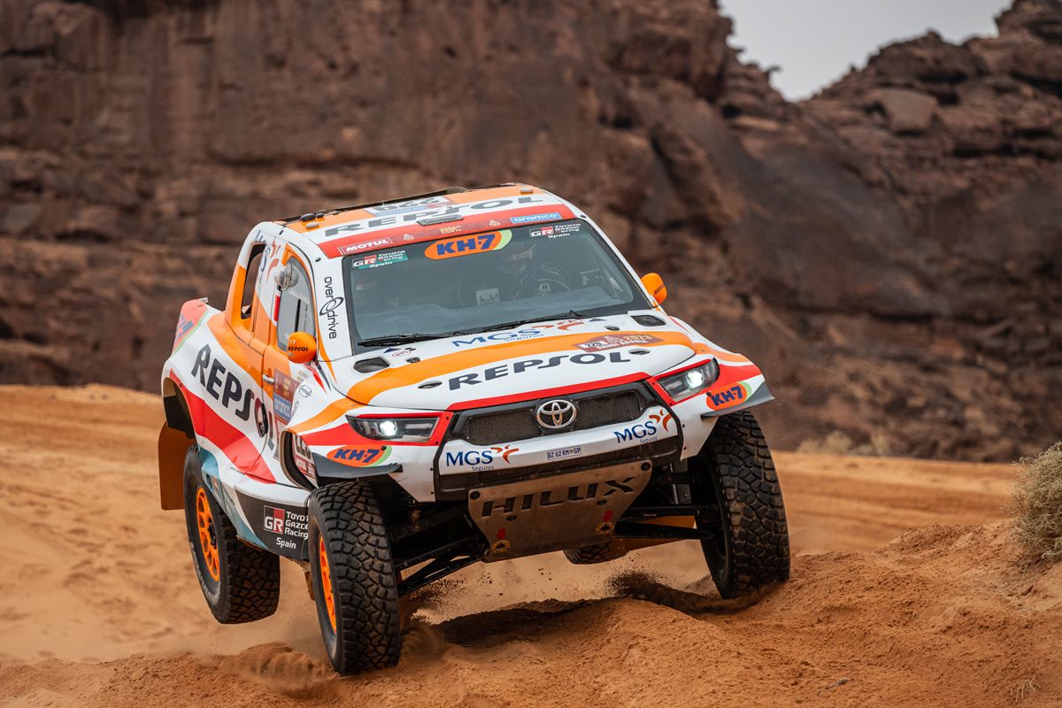 Joan Barreda sobrevive y Carlos Sainz sufre en la lluvia de la tercera etapa del Dakar