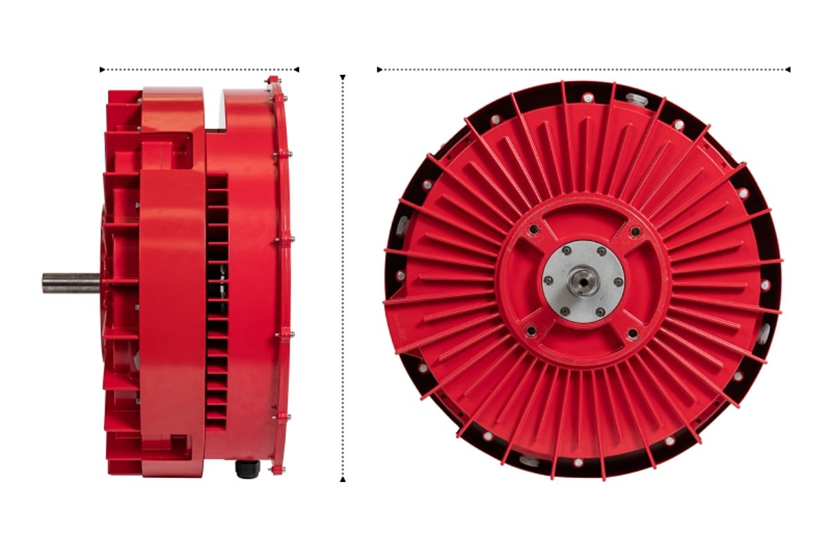 Estas son las sorprendentes prestaciones que Infinitum asigna a su nuevo motor eléctrico de flujo axial con placa de circuito impreso