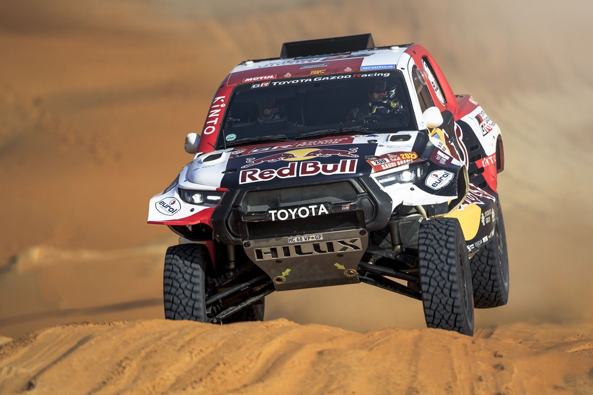 Nasser Al-Attiyah aumenta su condición de príncipe del Dakar con su quinto 'Touareg'