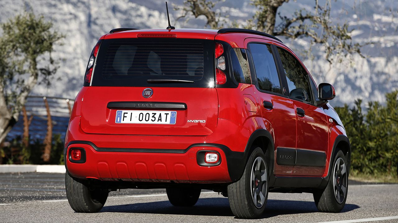 FIAT Panda RED - posterior