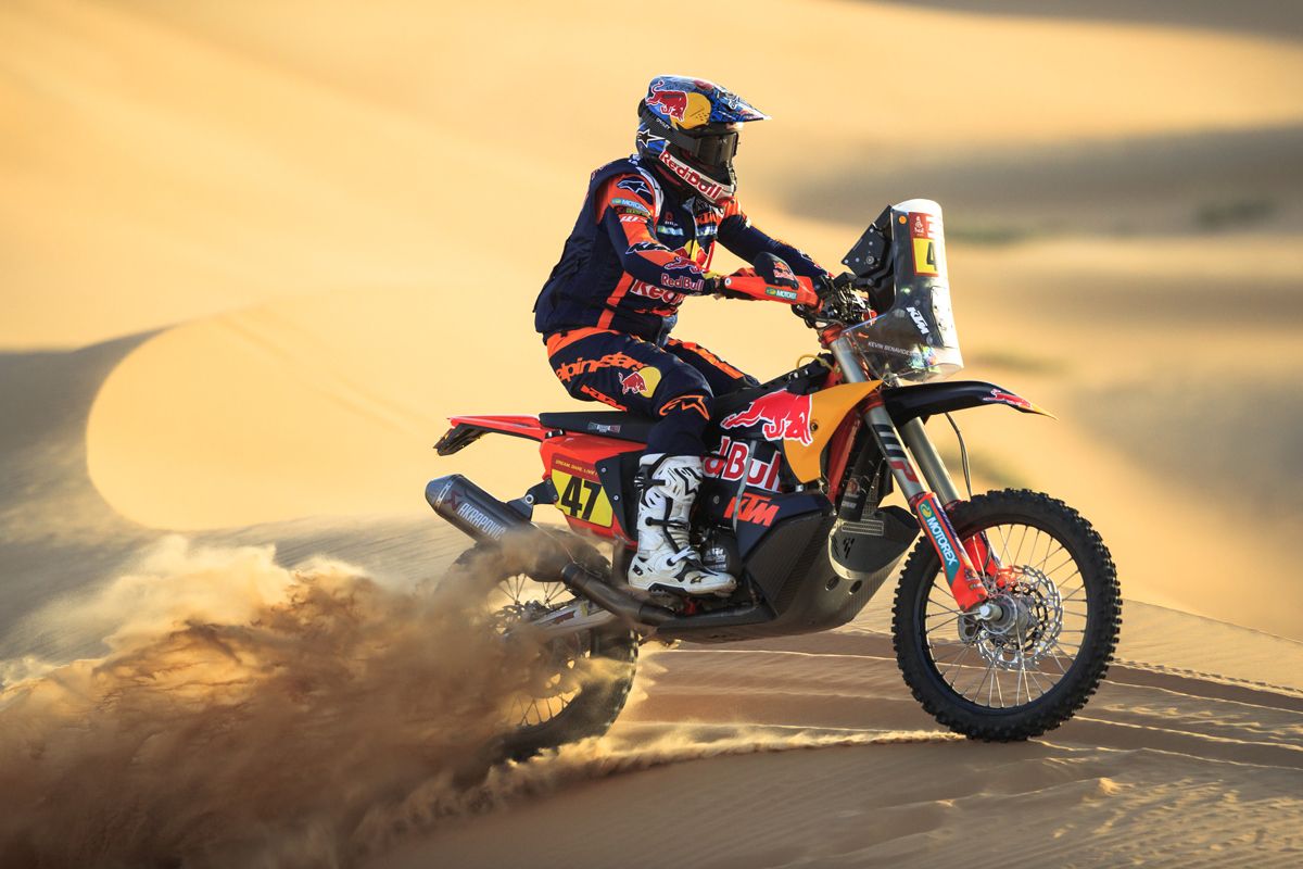 La penúltima etapa del Dakar regala un bonito duelo entre Toby Price y Kevin Benavides