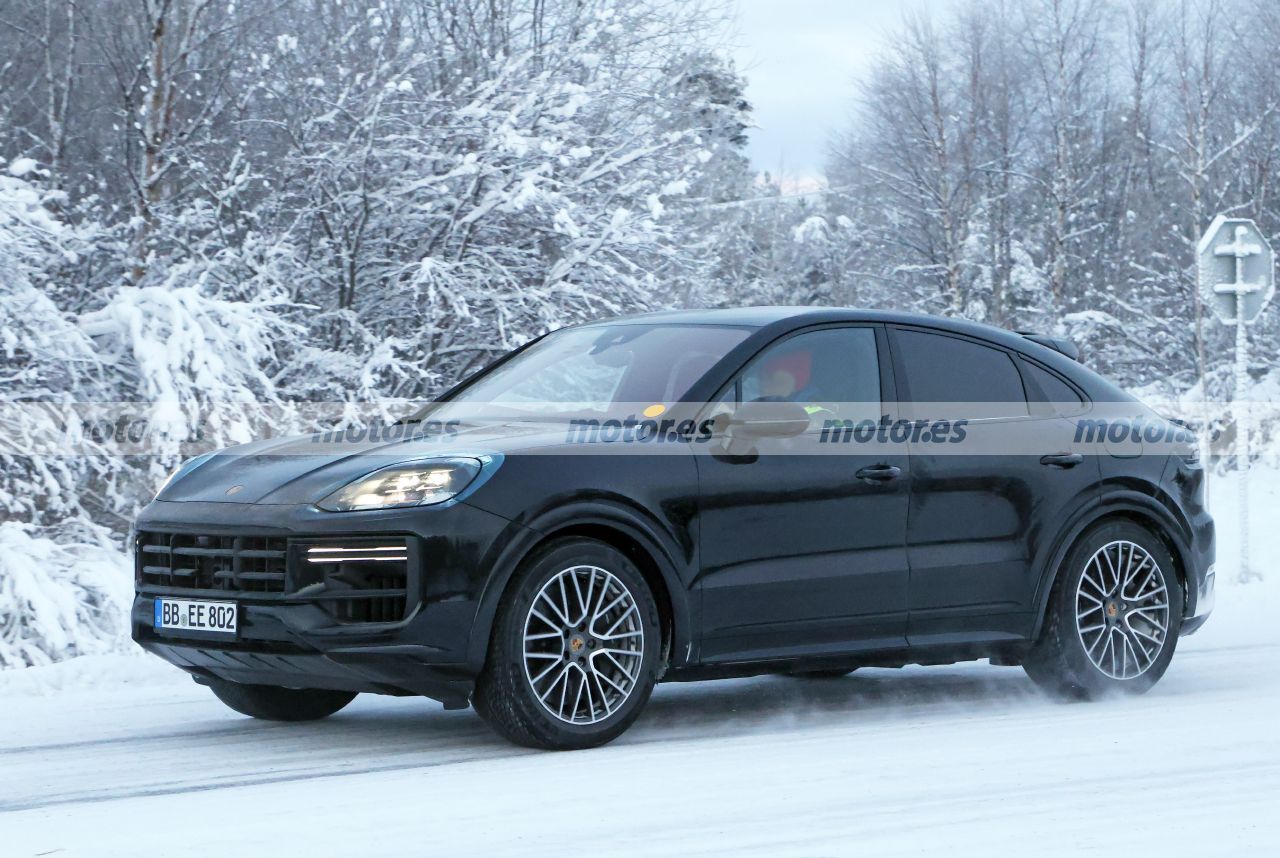 Foto espía Porsche Cayenne Coupé Facelift