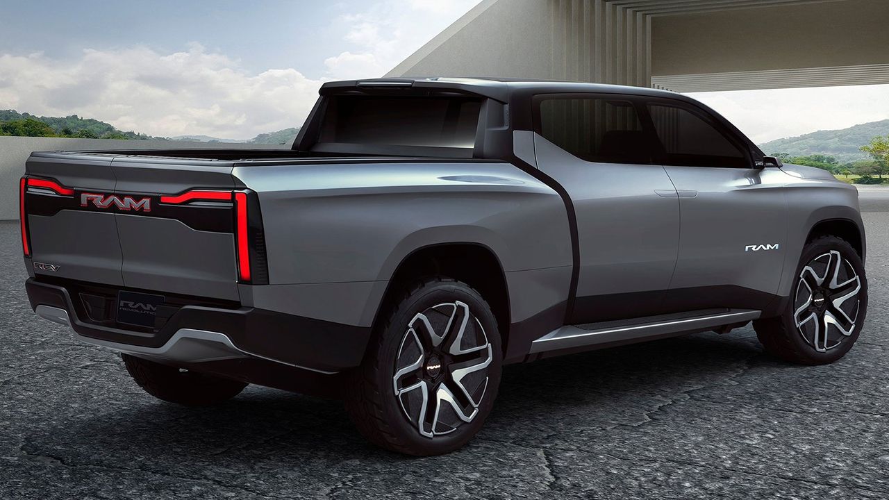 RAM 1500 Revolution BEV Concept - posterior