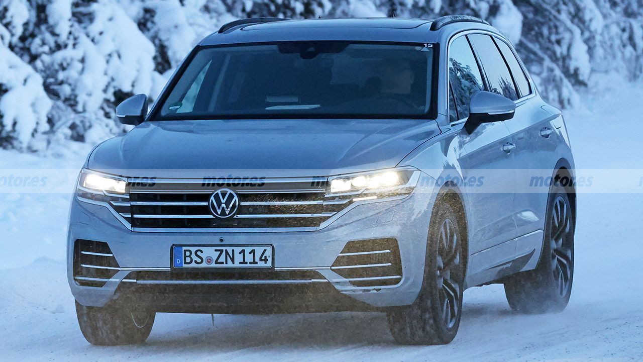 Volkswagen Touareg 2023 - foto espía