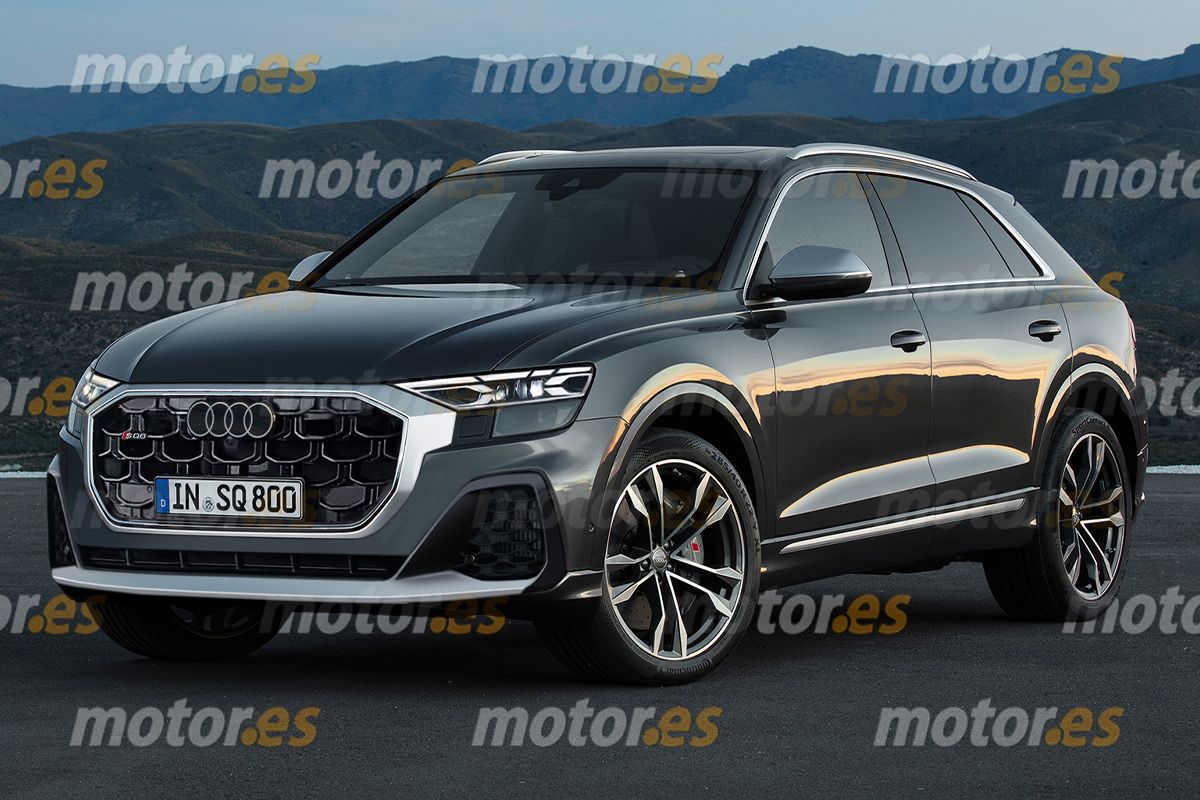 Así es el Audi Q8 Facelift, el lujoso y deportivo SUV será más moderno, potente y eficiente