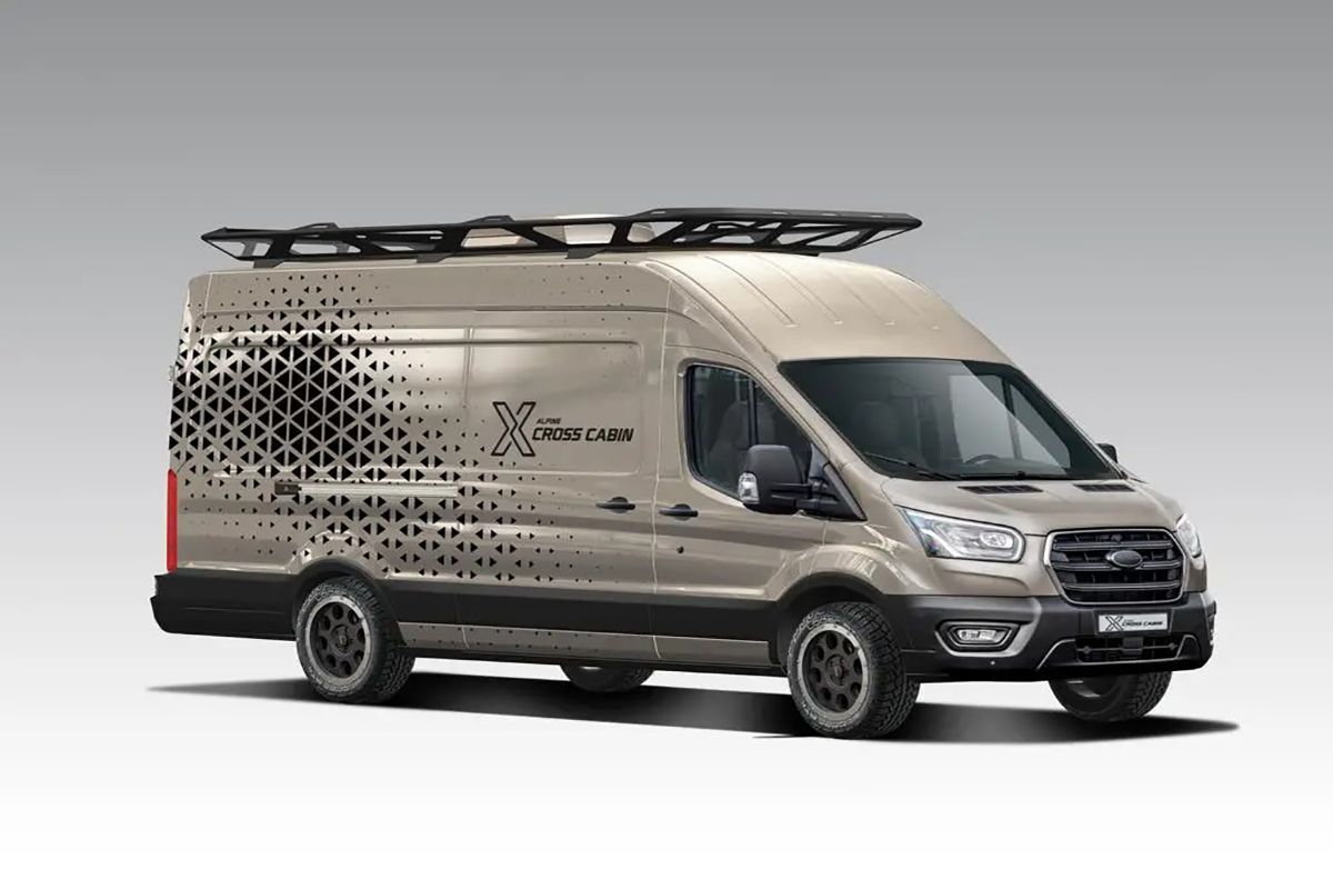 La Alpine Cross Cabin Concept Van es un ejemplo de que las Camper también son un entorno de trabajo