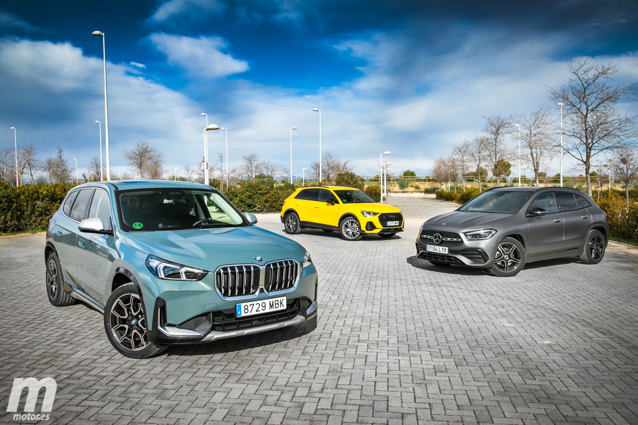 Comparativa BMW X1, Audi Q3 y Mercedes GLA, trío de ases (con vídeo)