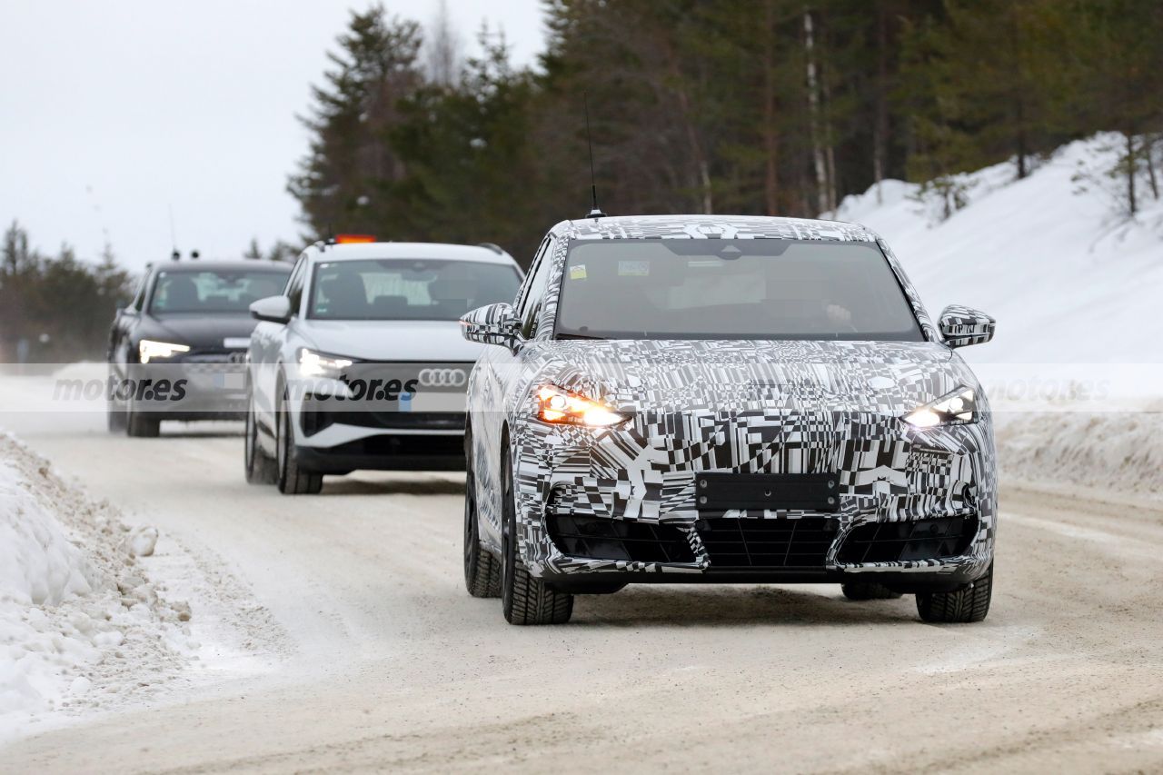 El nuevo CUPRA Tavascan es sorprendido en fotos espía, el SUV eléctrico español se estrena en Suecia