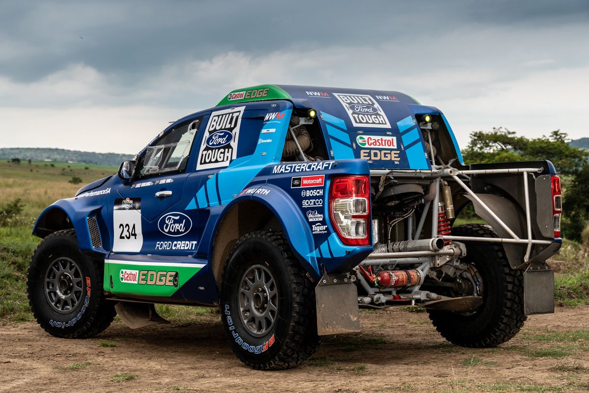 El Ford Ranger T1+ de NWM y M-Sport despierta gran interés en España y Portugal