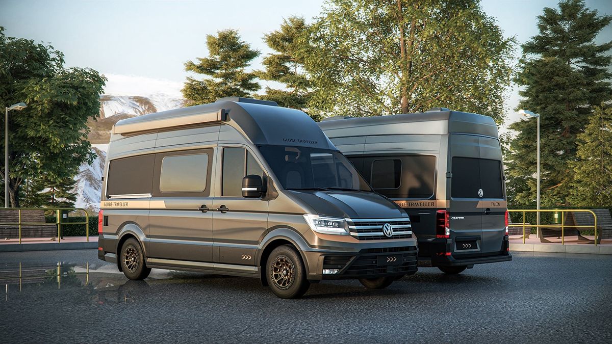 La Volkswagen Crafter se transforma en el Globe Traveller Falcon 4x4, una autocaravana de pura envidia