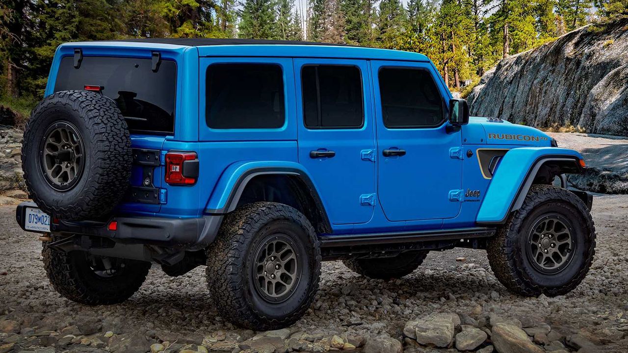 Jeep Wrangler Rubicon 20 Aniversario - posterior