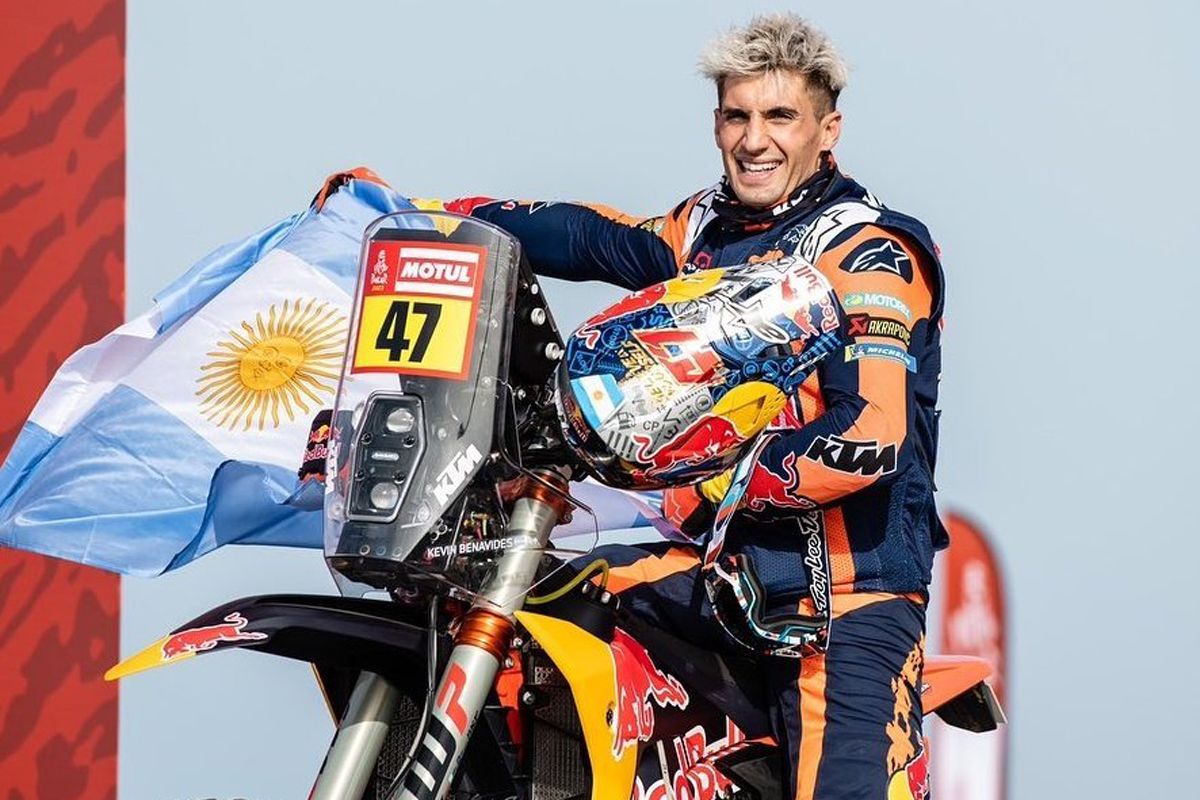 Kevin Benavides, ganador del Dakar 2023, se pierde el Abu Dhabi Desert Challenge por una grave lesión