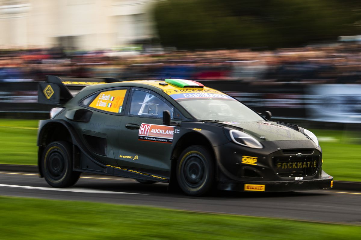 Lorenzo Bertelli no descarta volver a competir con el Ford Puma Rally1 al final de año