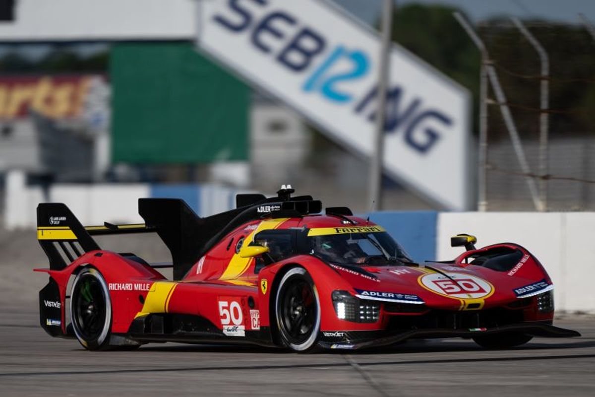 ¡Más trabajo! De regreso al bacheado Sebring para completar otro test con el Ferrari 499P